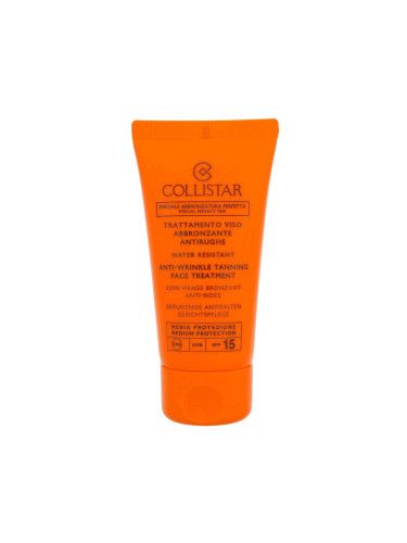 Collistar Special Perfect Tan Tanning Face Treatment SPF15 Слънцезащитен продукт за лице за жени 50 ml