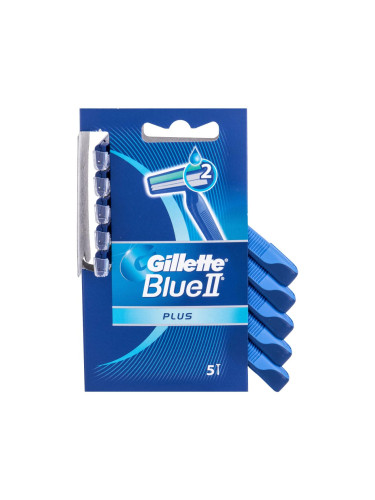 Gillette Blue II Plus Самобръсначка за мъже Комплект