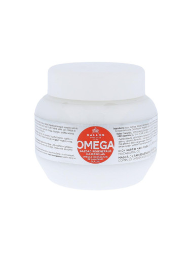 Kallos Cosmetics Omega Маска за коса за жени 275 ml