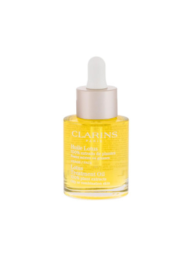 Clarins Face Treatment Oil Lotus Масло за лице за жени 30 ml