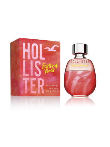 Hollister Festival Vibes Eau de Parfum за жени 100 ml