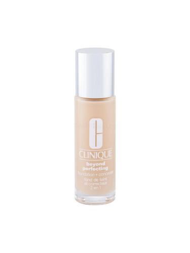Clinique Beyond Perfecting Foundation + Concealer Фон дьо тен за жени 30 ml Нюанс CN 18 Cream Whip