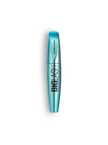 Makeup Revolution London Big Lash Volume Waterproof Спирала за жени 8 g Нюанс Black