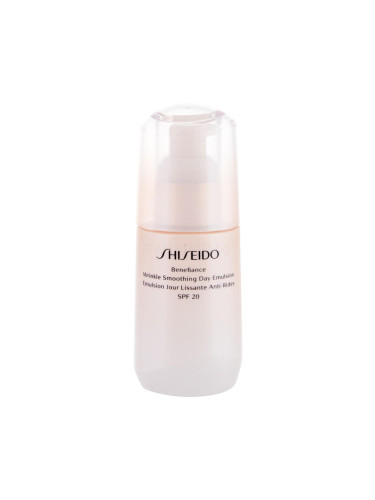 Shiseido Benefiance Wrinkle Smoothing Day Emulsion SPF20 Дневен крем за лице за жени 75 ml