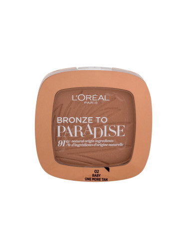 L'Oréal Paris Bronze To Paradise Бронзант за жени 9 гр Нюанс 02 Baby One More Tan