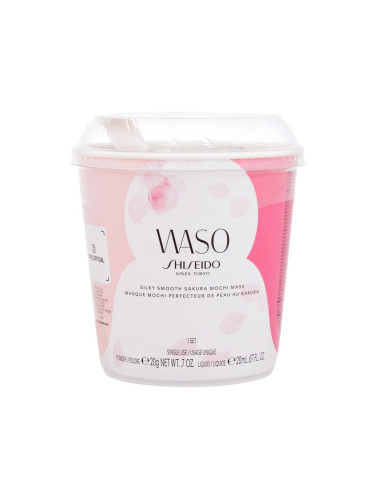 Shiseido Waso Silky Smooth Sakura Mochi Mask Серум за лице за жени 20 g