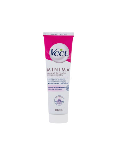 Veet Minima Hair Removal Cream Normal Skin Продукти за депилация за жени 100 ml