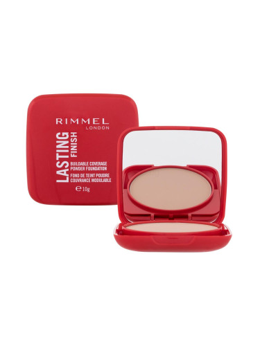 Rimmel London Lasting Finish Powder Foundation Фон дьо тен за жени 10 g Нюанс 002 Pearl