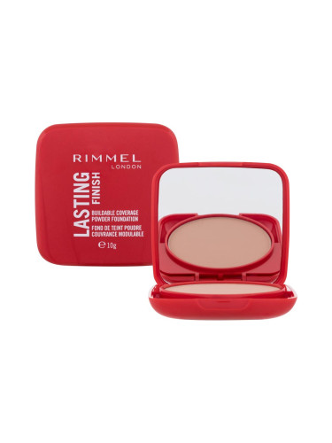 Rimmel London Lasting Finish Powder Foundation Фон дьо тен за жени 10 g Нюанс 006 Rose Vanilla