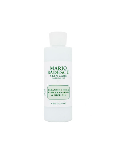 Mario Badescu Cleansers Cleansing Milk With Carnation & Rice Oil Тоалетно мляко за жени 177 ml