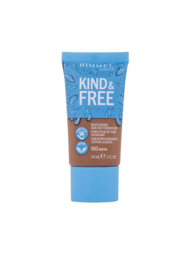 Rimmel London Kind & Free Skin Tint Foundation Фон дьо тен за жени 30 ml Нюанс 503 Mocha