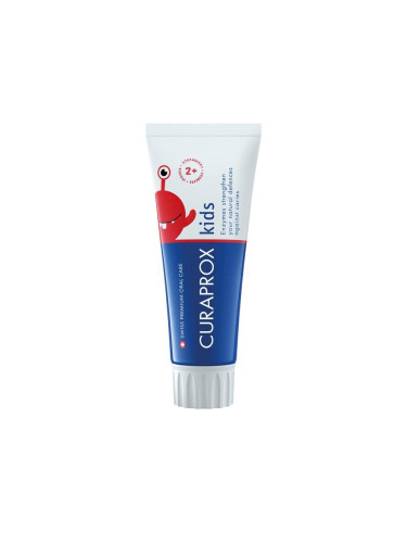 Curaprox Kids Strawberry Toothpaste 2+ Паста за зъби за деца 60 ml