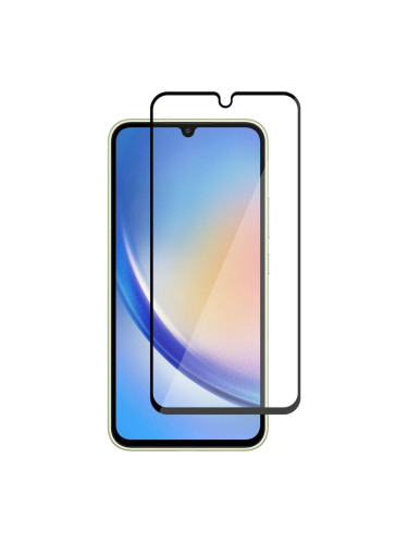 Стъклен протектор OG Premium с цяло лепило, За Samsung Galaxy A34 5G (A346B), Черен