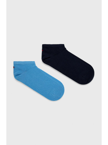 Детски чорапи Tommy Hilfiger (2 чифта) в лилаво