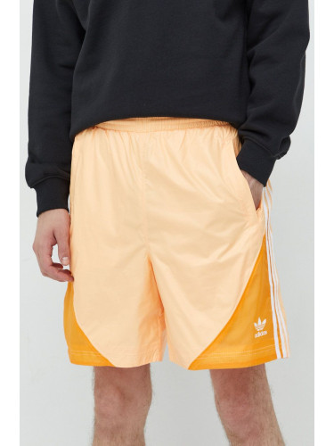 Къси панталони adidas Originals в оранжево