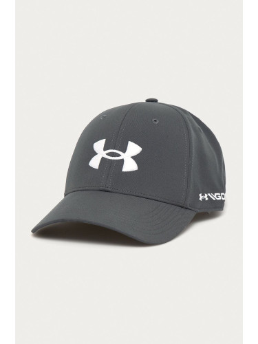 Шапка Under Armour 1361547 в сиво с апликация