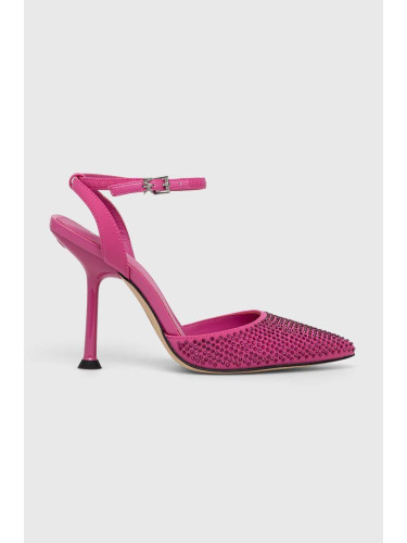 Обувки с висок ток MICHAEL Michael Kors Imani в розово 40R3IMHP1D