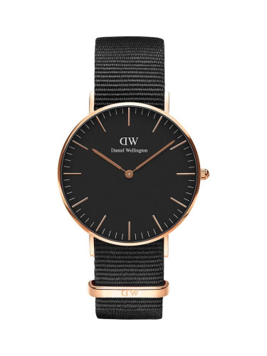 Часовник Daniel Wellington Classic 36 Cornwall в розово