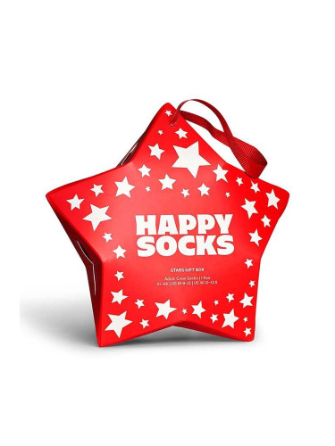 Чорапи Happy Socks в червено