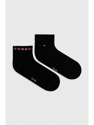 Чорапи Tommy Hilfiger (2 броя) в черно 701222187