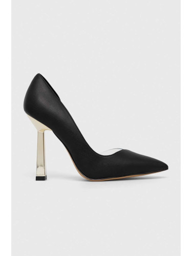 Обувки с висок ток Aldo Paisley в черно 13568606.Paisley