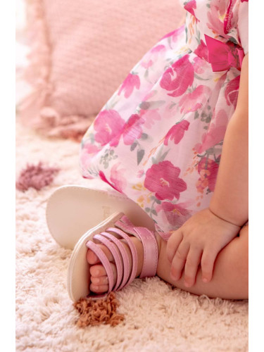 Бебешки обувки Mayoral Newborn в лилаво