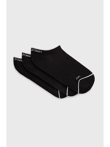 Чорапи Calvin Klein дамски в черно 701218765