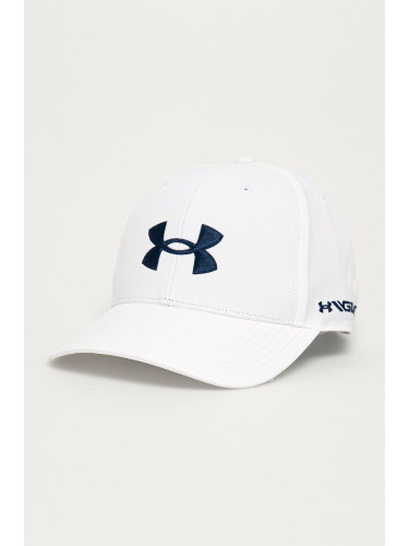 Шапка Under Armour 1361547 в бяло с апликация