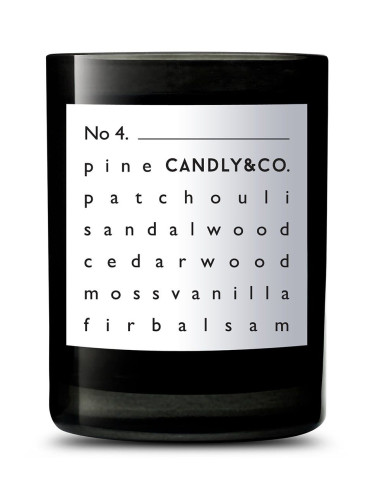 Candly Ароматна соева свещ No. 4 Pinia & Paczuli