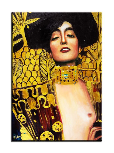 Картина с маслени бои Gustav Klimt  Judith I