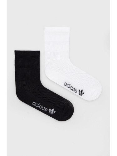 Чорапи adidas Originals HL9424 (2-pack) в черно