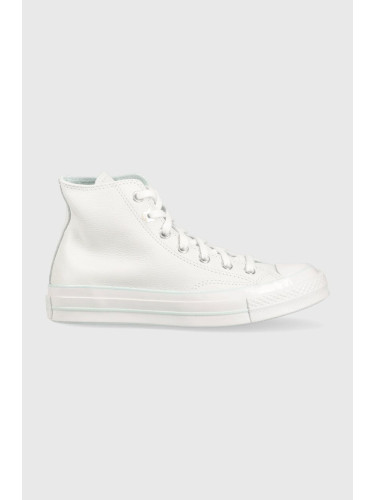 Кожени кецове Converse Chuck 70 в бяло A05024C