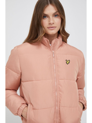 Яке Lyle & Scott в оранжево със зимна изолация