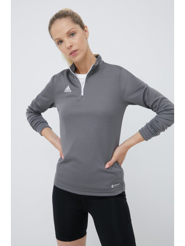 Блуза с дълги ръкави за трениране adidas Performance Entrada 22 H57542 в сиво H57542