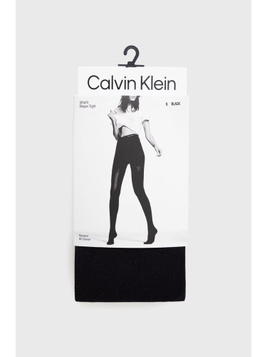 Чорапогащи Calvin Klein в черно 701218759