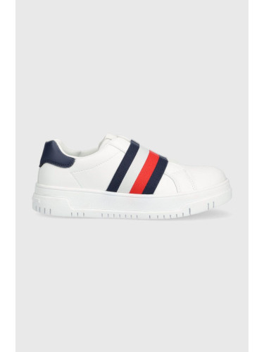 Детски маратонки Tommy Hilfiger в бяло