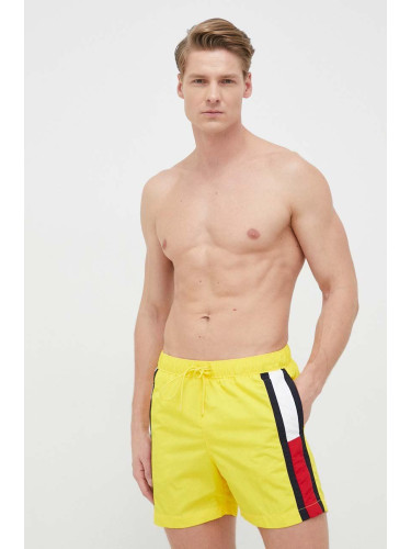 Плувни шорти Tommy Hilfiger в жълто