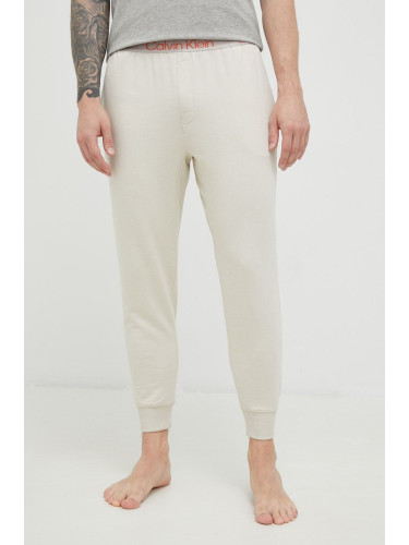 Спортен панталон Calvin Klein Underwear в сиво с изчистен дизайн