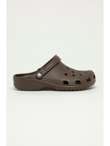 Чехли Crocs Classic в кафяво 10001