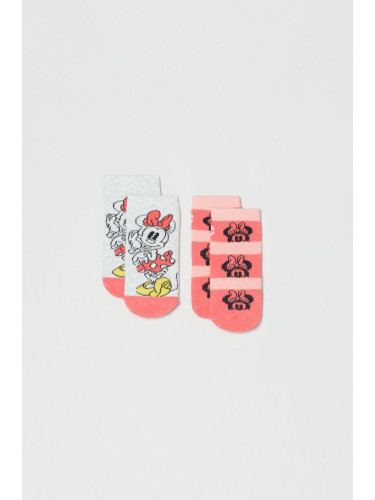 Бебешки чорапи OVS в розово