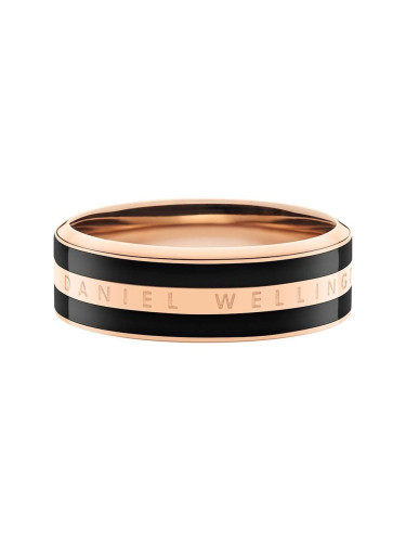 Пръстен Daniel Wellington Emalie Ring Black Rg 54