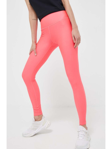 Клин за трениране Under Armour HG Armour HiRise в розово с изчистен дизайн 1365336