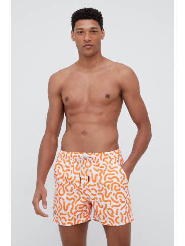 Плувни шорти OAS в оранжево