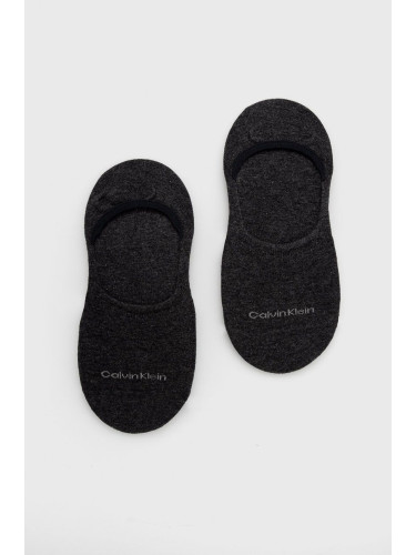 Чорапи Calvin Klein (2 броя) в сиво 701218771