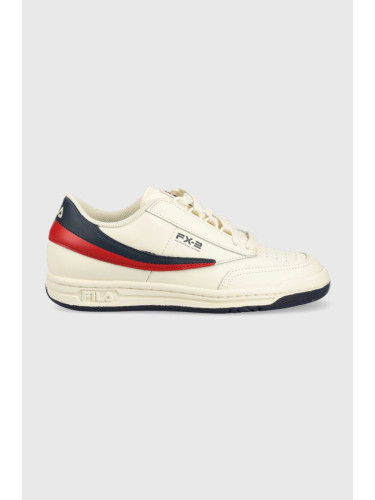 Кожени маратонки Fila ORIGINAL TENNIS в бежово