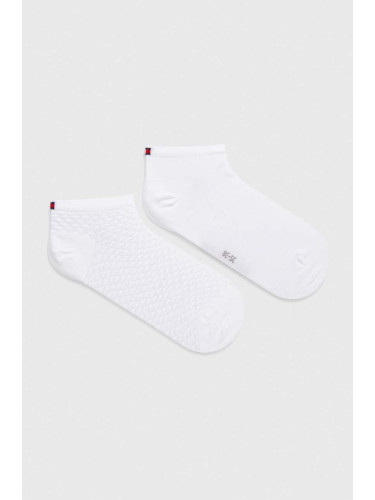 Чорапи Tommy Hilfiger (2 броя) в бяло