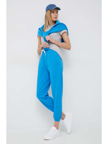 Спортен панталон Polo Ralph Lauren в синьо с изчистен дизайн 211891560