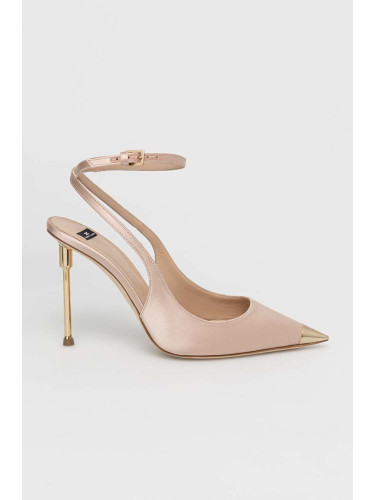 Обувки с висок ток Elisabetta Franchi в розово