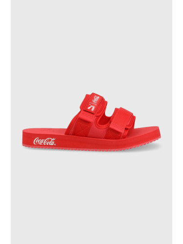 Чехли Puma Puma X Coca Cola в червено