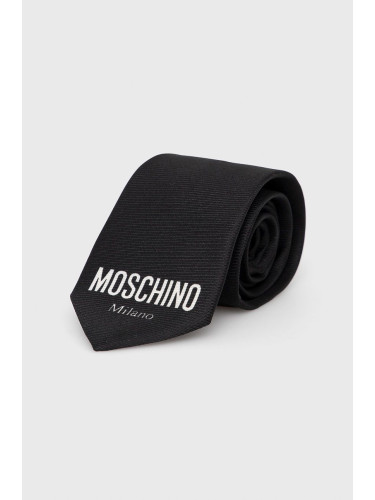 Вратовръзка Moschino в черно